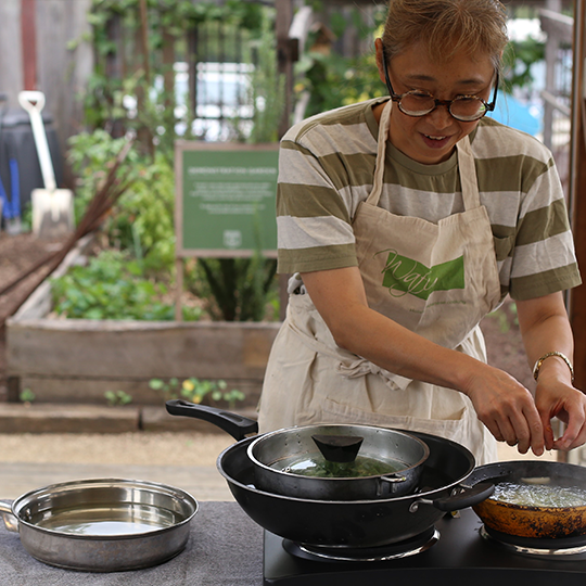 Induction Cooking with Wafu Kitchen